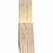 Ekena Millwork Portland Rough Sawn Timber Gable Bracket, Douglas Fir, 36"W x 7"H x 2"D x 4"F, 5/12 Pitch GBW036X07X0204POR00RDF - alternate 4